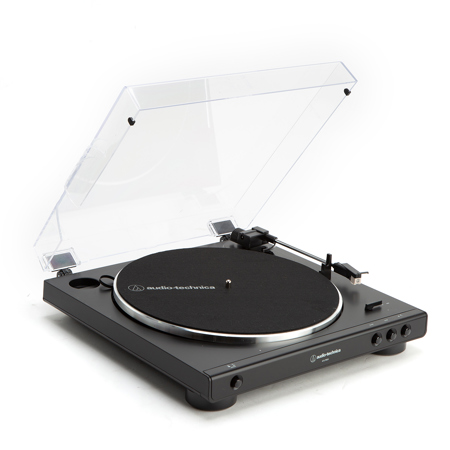 Audio-Technica AT-LP60X Fully Automatic Belt-Drive Stereo Turntable, Black