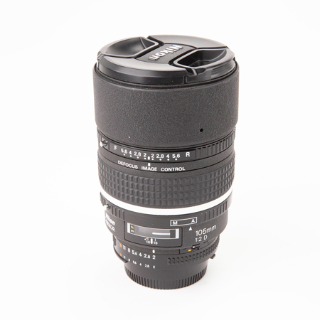 Nikon 105mm f/2 AF-D DC Nikkor Telephoto Lens.