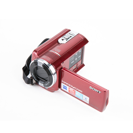 Sony DCR-SR68 80GB HDD Handycam Camcorder - Red SKU#1865090