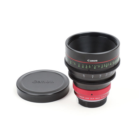 Canon CN-R 50mm T1.3 L F Cinema Prime Lens - RF Mount SKU#1866774