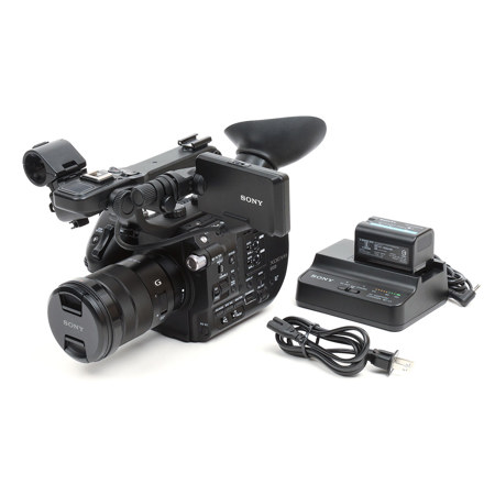 USED Sony PXW-FS5 4K XDCAM Camera System with Super 35 CMOS Sensor with  18-105mm E-Mount Zoom f/4 G OSS Lens (100 Hours) undefined