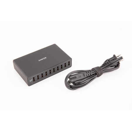 Anker PowerPort 10 60W 10-Port USB Wall Charger - SKU#1867296