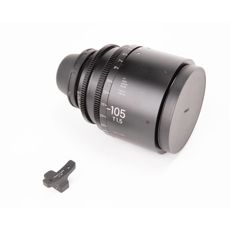 Sigma 105mm T1.5 Fully Luminous High-Speed Prime Cine Lens for PL Mount, Feet
