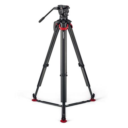 Sachtler aktiv10 Sideload Fluid Head System with Flowtech100 Tripod & Ground Spreader