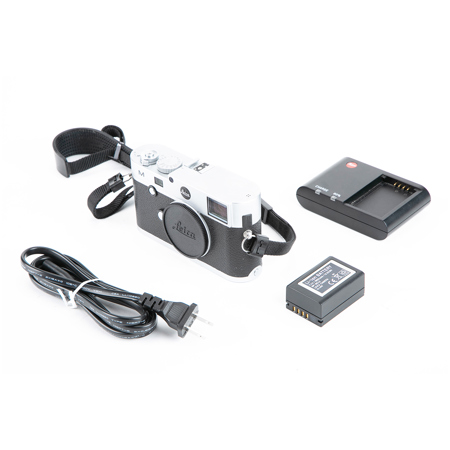Leica M Digital Rangefinder Camera Body, Type 240, 24MP, 3" TFT Display, 0.68x Optical Viewfinder Magnification, Full HD Video, Live View, Silver