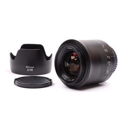 Zeiss 35mm f/2 Milvus ZE Lens for Canon EOS DSLR Cameras