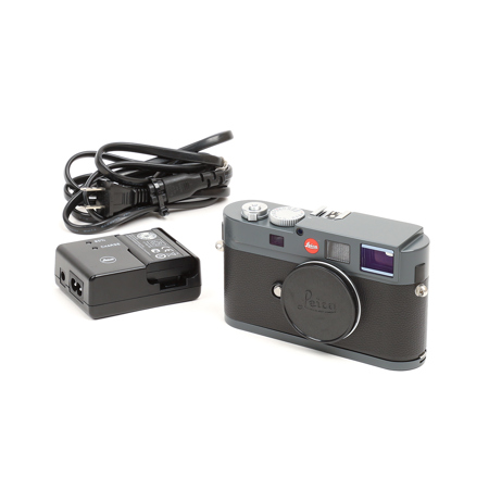 Leica M-E Digital Rangefinder Camera Body, 18MP, 2.5" TFT Display, 0.68x Optical Viewfinder Magnification GRAY