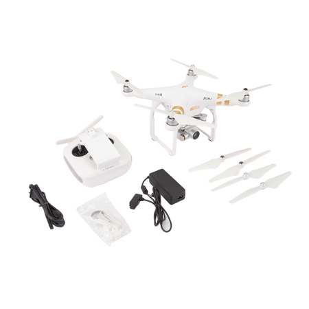 DJI Phantom 3 4K Drone with 4K Camera, Gimbal & Remote Controller - SKU#1870709