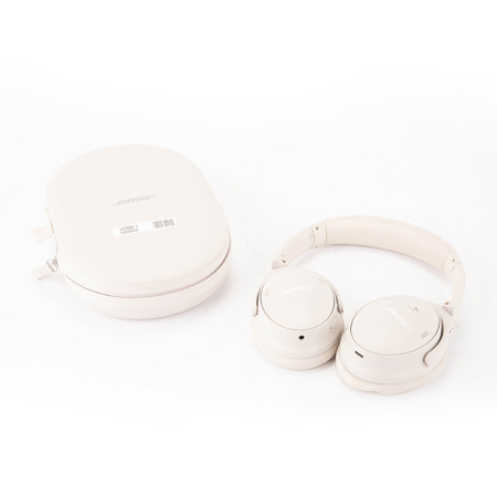 Bose QuietComfort 45 Wireless Noise Cancelling Headphones, White Smoke