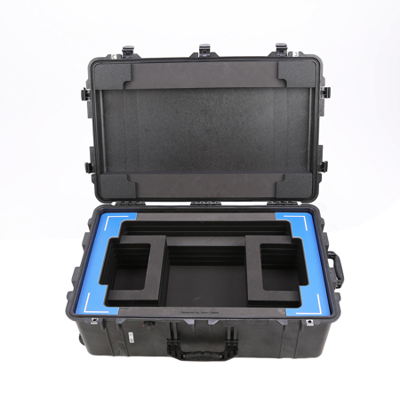 Jason Cases Protective Case with Laser-Cut Foam for SmallHD 2403 24" HDR Monitor, Blue Overlay