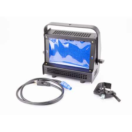 Used Altman Spectra Cyc 100 100W Flush DMX 3K LED Luminaire Wash Light with PowerCON to Standard Connector Cable, Black E-