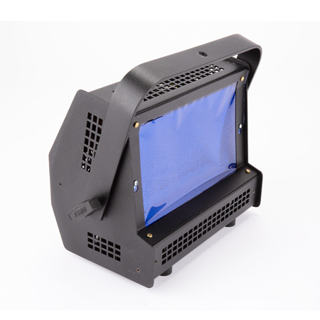 Used Altman Spectra Cyc 100 100W Flush DMX 3K LED Luminaire Wash Light with PowerCON to Standard Connector Cable, Black E-