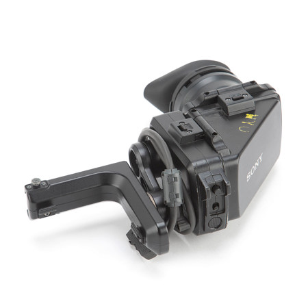 Sony DVFL350 3.5" Color LCD Viewfinder for PMW-F5 & PMW-F55, 960x540 Resolution, 270cd/m2 Brightness, 1.2 W Power Consumption