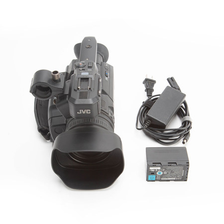 JVC GY-HM200U 4KCAM Compact Handheld Camcorder - (264 Hours) SKU#1874131