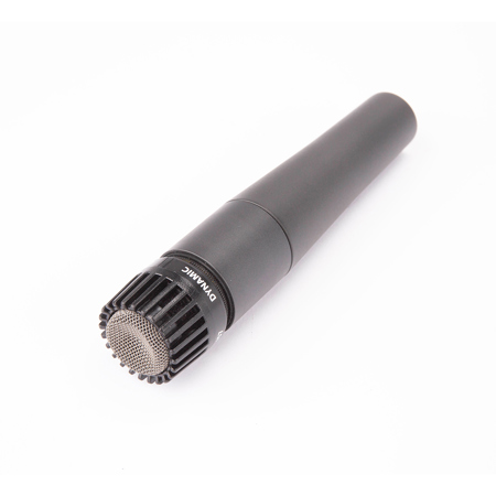 Shure SM57-LC Cardioid, Dynamic Handheld Wired Microphone.