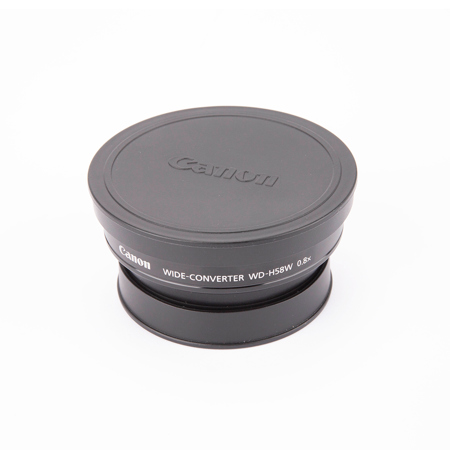Wd H58w Canon Wide Converter Canon ワイドコンバーター WD-H58W 美品