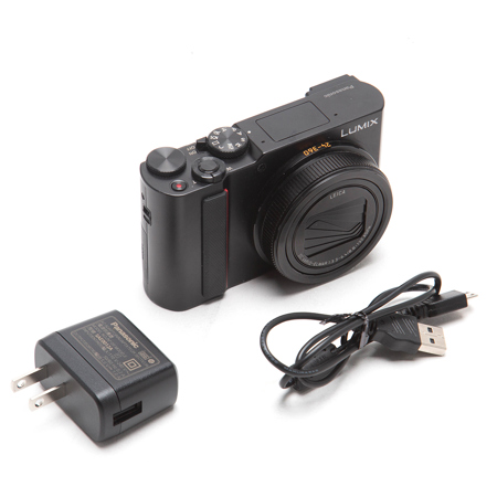 Panasonic LUMIX DC-ZS200D Digital Camera, Black