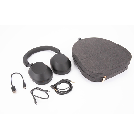 Sony WH-1000XM5 Wireless Closed-Back Over-Ear Noise Cancelling Headphones, Black