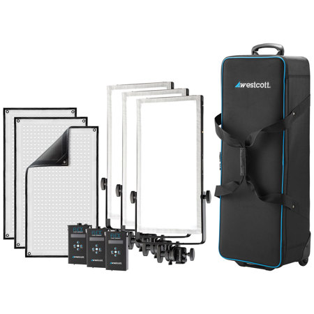 Westcott Flex Cine Peter Hurley Daylight Travel Kit, 1'x2' - SKU#1878193