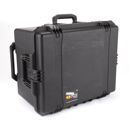 Pelican Storm iM2750 Case with Wheels, Watertight, Padlockable Case, No Foam or Divider Interior, Black