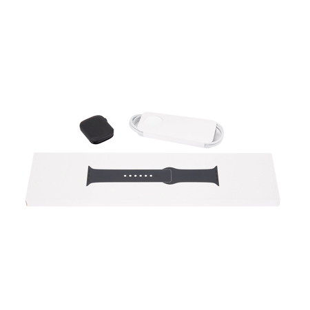 Apple Watch Series 8 GPS, 41mm Midnight Aluminum Case w/Midnight Sport Band, S/M