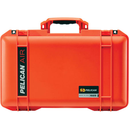 Pelican Carry-On Case with Pick-N-Pluck Foam, Orange