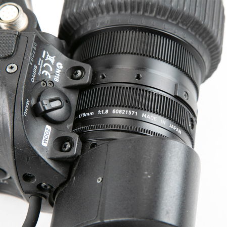 USED Canon YJ20x8.5B4 IRS SX12 20x 2/3
