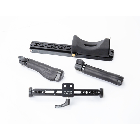Wooden Camera Shoulder Rig v2 (Base, Black Leather) - SKU#1881947