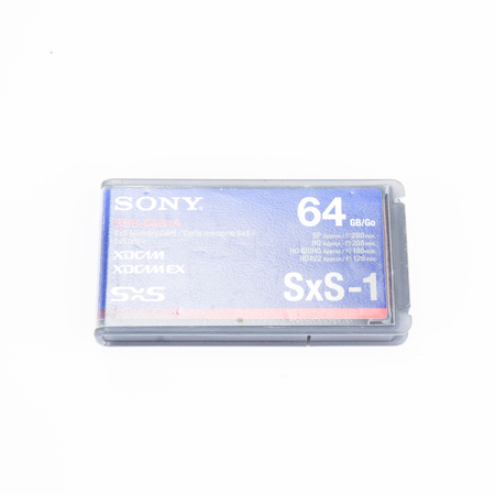 Sony SBS64G1-A 64GB SxS-1 Memory Card - SKU#1883037