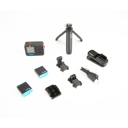 GoPro HERO10 Black Action Camera with Holiday Bundle - SKU#1884495