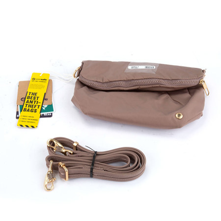 Used Pacsafe CITYSAFE CX CONV CROSSBODY BLUSH TAN undefined