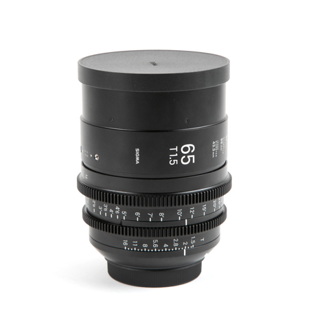 Sigma 65mm T1.5 FF High-Speed Cine Prime Lens (Canon EF Mount, Feet)