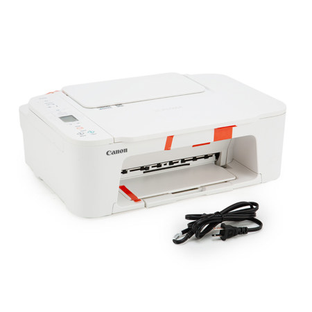 Canon PIXMA TS3720 Wireless All-In-One Color Inkjet Printer - White SKU#1885132