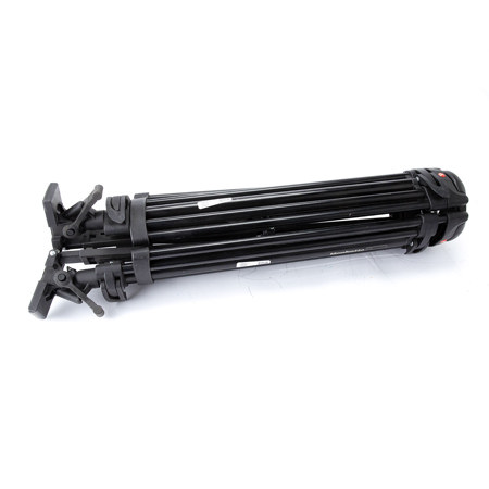 Manfrotto 3-Section Twin Leg & Lightweight Aluminum Professional Video Tripod