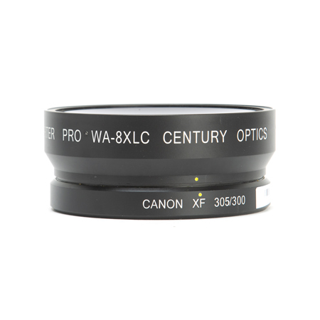 Century Optics 0.8x HD Wide Angle Converter for Canon XF300/XF305 Camcorders, Bayonet Mount
