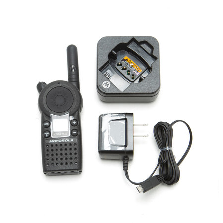 Motorola CLS1110 1-Channel On-Site 2-Way Radio, UHF 459.5-469.5MHz Frequency Range