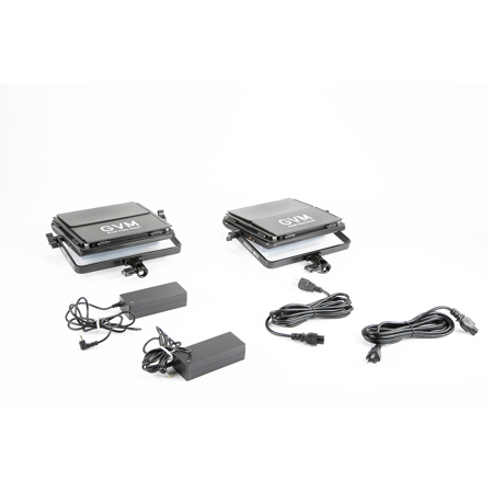 GVM 560AS 30W Bi-Color Soft LED Panel 2-Light Kit, 2300K-6800K