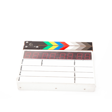Denecke Dcode TS-C Compact Timecode Slate, Color Clapper, EL Backlit - #1886098