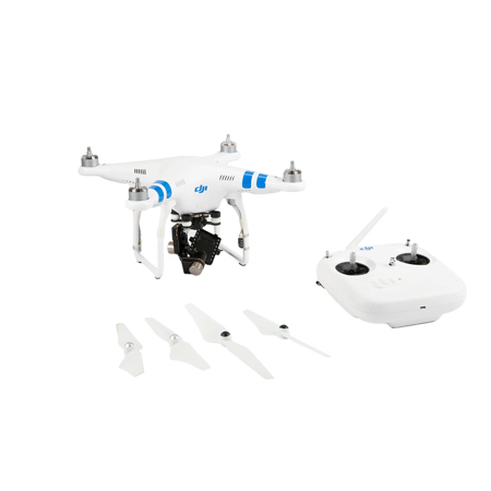 Used DJI Phantom 2 Quadcopter with Zenmuse H3 3D 3 Axis Gimbal Transmitter 1886168 CP.PT.000083 H3 3D
