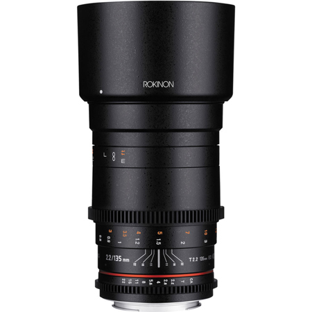 Rokinon 135mm T2.2 Cine DS Ultra Multi Coated Lens for Sony E-Mount SKU#1886335