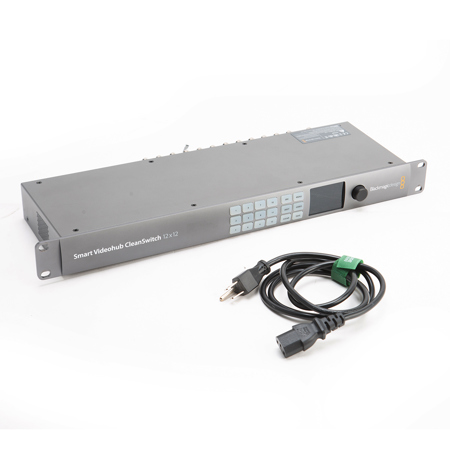 Blackmagic Design Smart Videohub CleanSwitch 12x12 - SKU#1888881