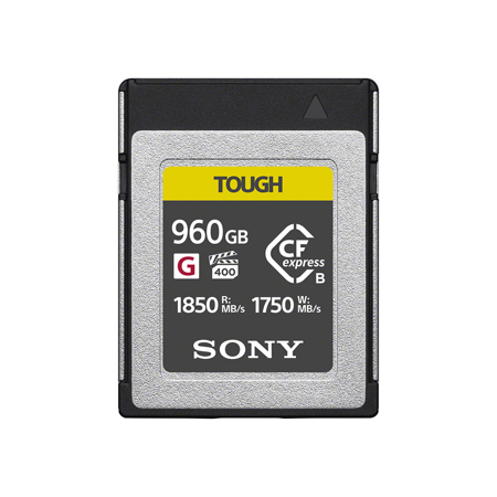 Sony CEB-G960T TOUGH 960GB CFexpress Type B Memory Card - SKU#1889841