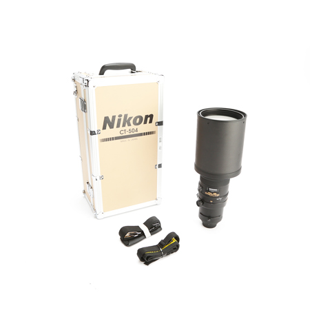 Nikon 500mm f/4G ED AF-S Vibration Reduction (VR II) Nikkor Lens (Black).