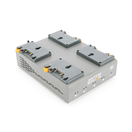 Anton Bauer Dionic 26V LP4 Quad Gold Mount Plus Charger - SKU#1891364