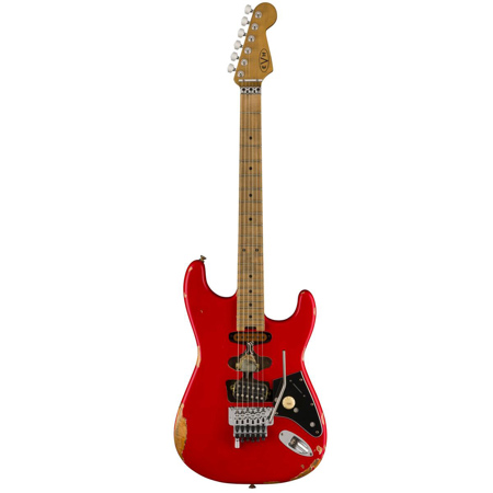 Used EVH Frankenstein Relic Series Electric Guitar Red SKU 1894287 5108005539