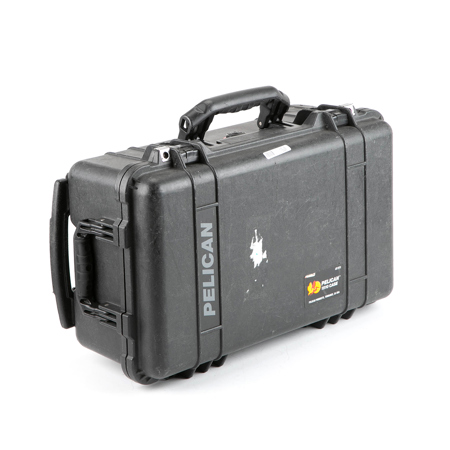 Pelican 1510 Hard Case with Padded Dividers & Mesh Lid Organizer Black #1895552