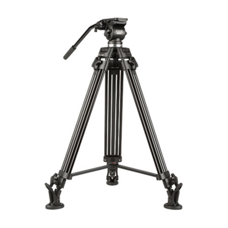 Ikan E-Image EG01A2 3-Section Aluminum Tripod with GH01 Pan/Tilt Fluid Head