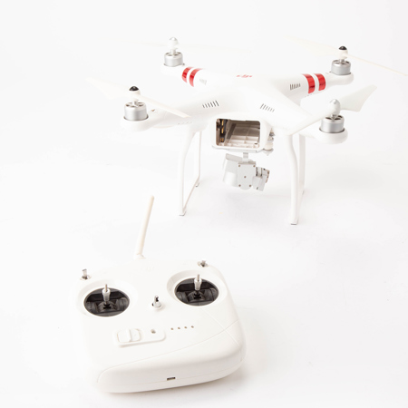 Used DJI Phantom 3 Standard Quadcopter Aircraft with 3 Axis Gimbal and 2.7k Camera with Remote Controller F