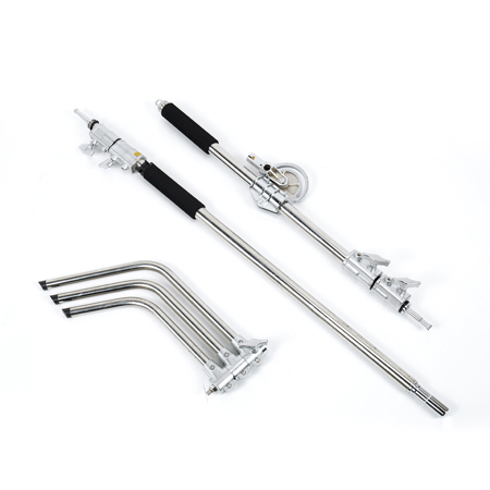 GVM C360 10.5' Turtle Base C-Stand and Cross Arm Boom Kit - SKU#1898190