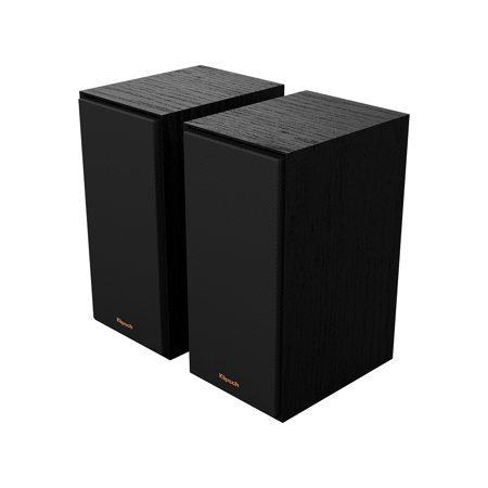 Klipsch Reference R-40PM 4" 240W 2-Way Wireless Active Bookshelf Speakers, Pair, Black